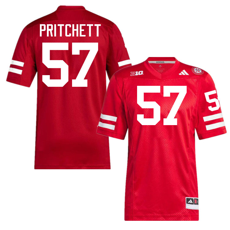 Elijah Pritchett Nebraska Jersey,Nebraska Cornhuskers Football Uniforms,Jersey-Scarlet